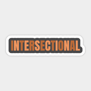 Intersectional Sticker